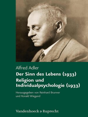 cover image of Der Sinn des Lebens (1933). Religion und Individualpsychologie (1933)
